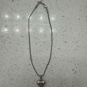 Brighton Silver Heart Pendant Necklace